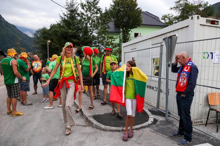 Eurobasket: Lietuva - Serbija