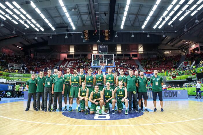 Eurobasket: Lietuva - Serbija