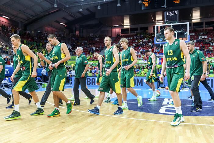 Eurobasket: Lietuva - Serbija