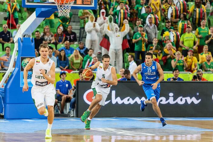 "Eurobasket": Lietuva - Italija