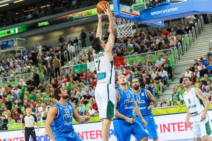 "Eurobasket": Lietuva - Italija