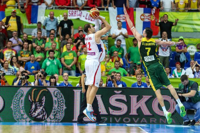 Eurobasket: Lietuva - Serbija