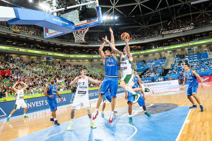 "Eurobasket": Lietuva - Italija