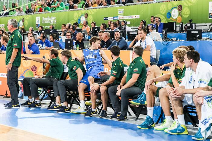 "Eurobasket": Lietuva - Italija