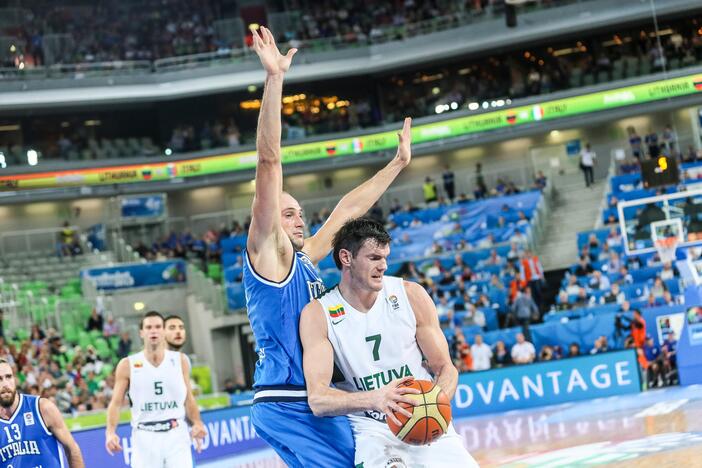 "Eurobasket": Lietuva - Italija