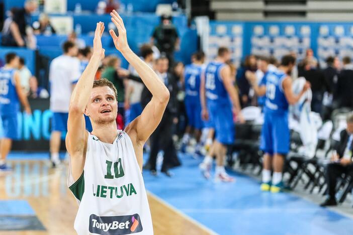 "Eurobasket": Lietuva - Italija