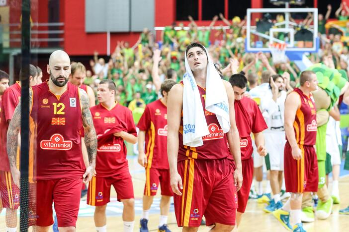 Eurobasket: Lietuva - Makedonija