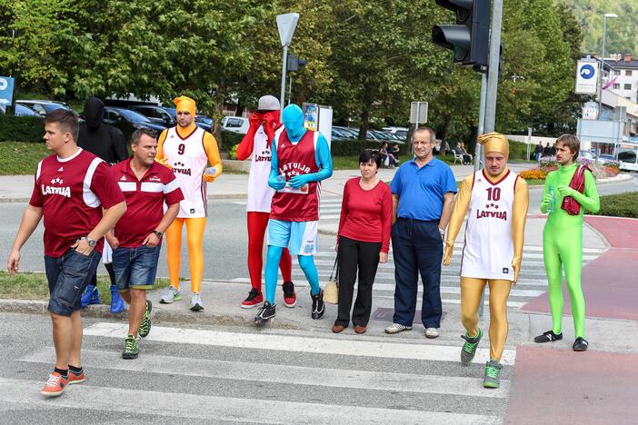 Eurobasket: Lietuva - Latvija