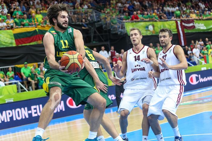 Eurobasket: Lietuva - Latvija