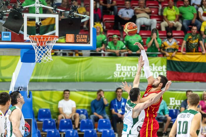 Eurobasket: Lietuva - Montenegro