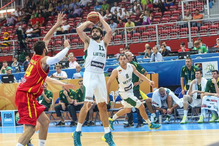 Eurobasket: Lietuva - Montenegro