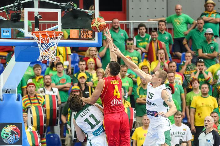 Eurobasket: Lietuva - Montenegro