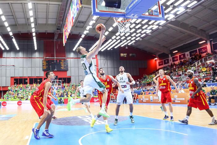 Eurobasket: Lietuva - Montenegro