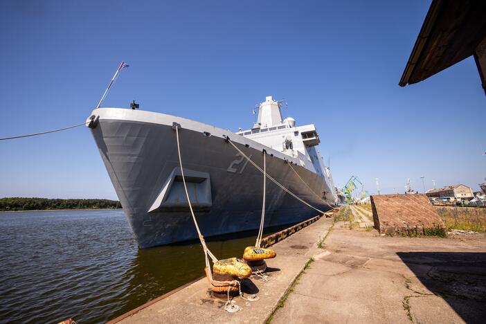  Ekskursija JAV karo laive „USS New York“