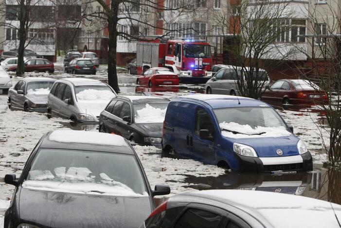 Potvynio žalą atlygins dar šiemet?