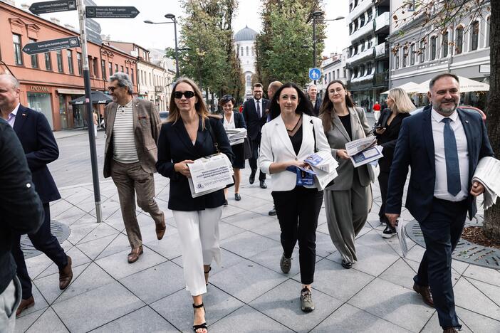 Demokratų sąjungos „Vardan Lietuvos“ Kauno skyrius pristatė komandos narius