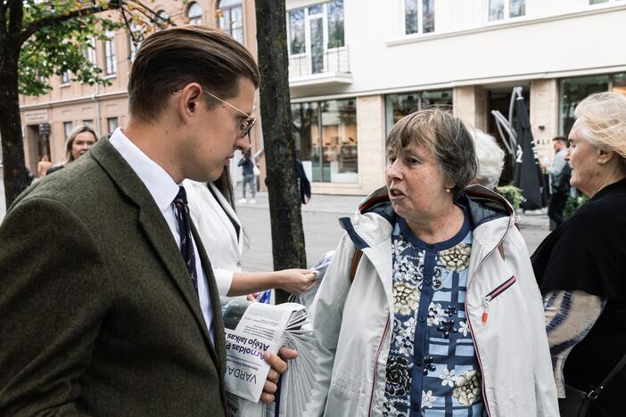 Demokratų sąjungos „Vardan Lietuvos“ Kauno skyrius pristatė komandos narius