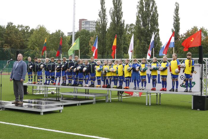 Klaipėdoje duris atvėrė atnaujinta Futbolo mokykla