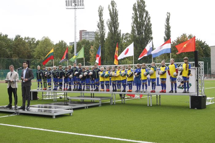 Klaipėdoje duris atvėrė atnaujinta Futbolo mokykla