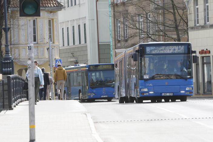 Pokyčiai: šiemet nemokamu viešuoju transportu gyventojai naudosis tik Dieną be automobilio.