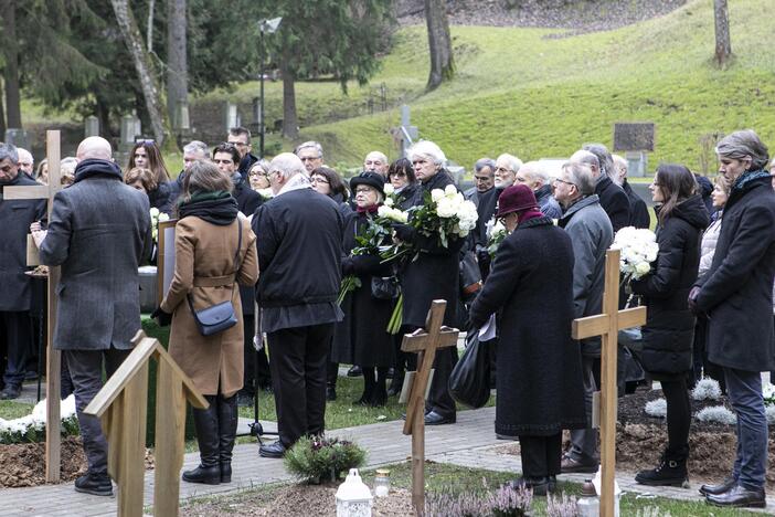 Filosofas A. Šliogeris atgulė amžinojo poilsio