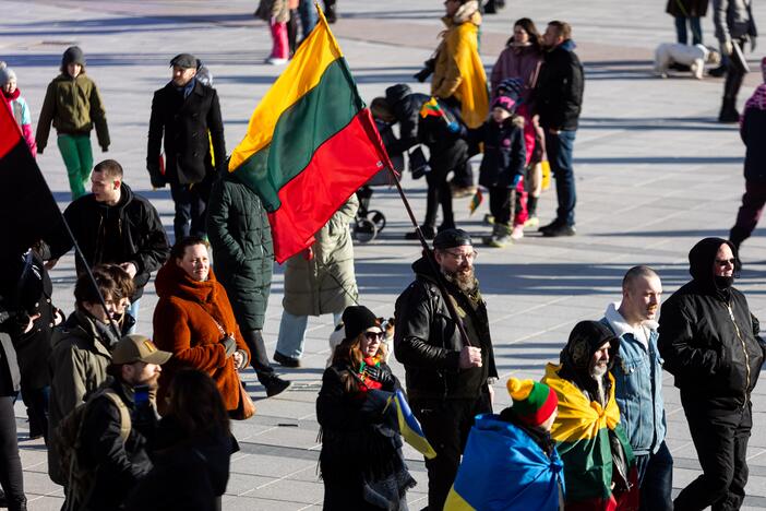 Tradicinės Kovo 11-osios eitynės „Už mūsų ir jūsų laisvę!“