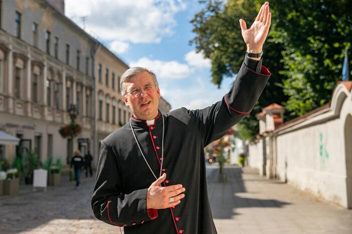 Išbandymas: K. Kėvalo teigimu, vienas didžiausių iššūkių Bažnyčiai šiemet neabejotinai buvo atšauktos viešos pamaldos su žmonėmis.