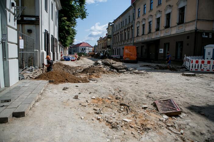 Vilniaus gatvės rekonstrukcija pažėrė pirmuosius lobius