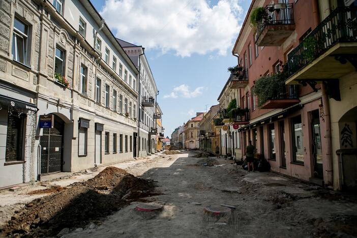 Vilniaus gatvės rekonstrukcija pažėrė pirmuosius lobius