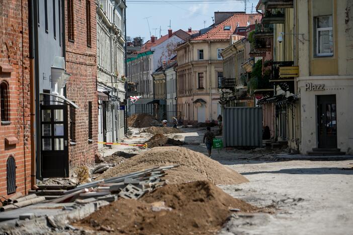 Vilniaus gatvės rekonstrukcija pažėrė pirmuosius lobius