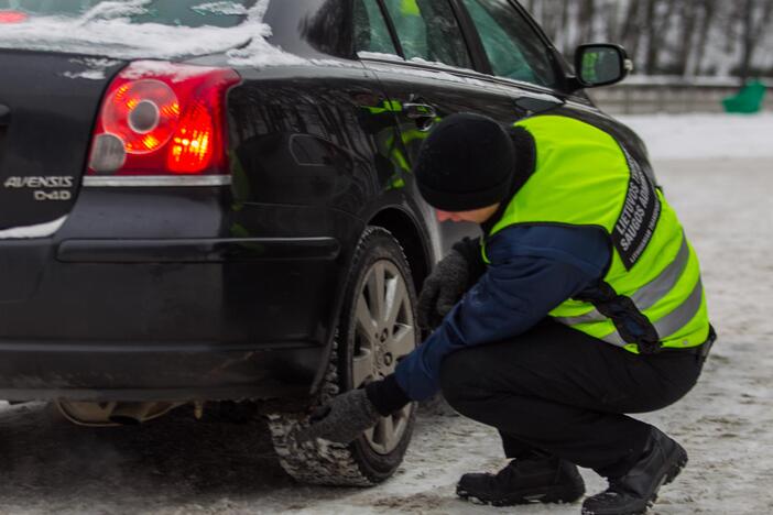 Reidas, skirtas padangų būklės patikrinimui