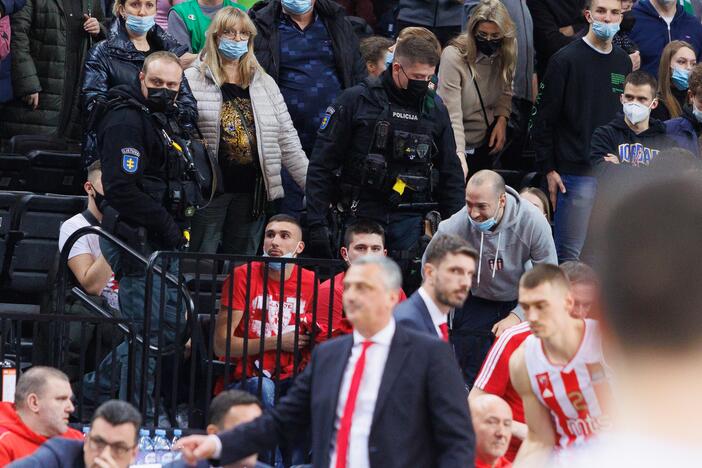 Paskutinis P. Jankūno mačas Eurolygoje: „Žalgiris“ – „Crvena zvezda“ (103:98)