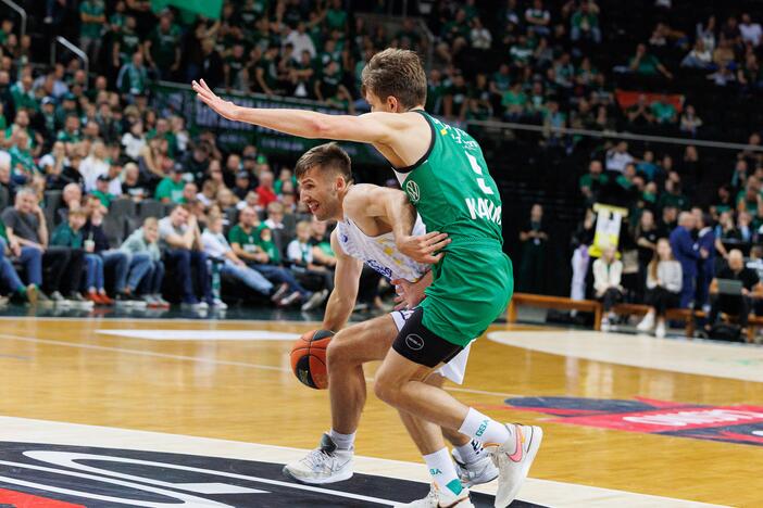 LKL: Kauno „Žalgiris“ – Pasvalio „Pieno žvaigždės“ (78:68)