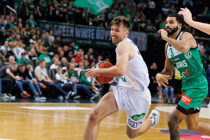 LKL: Kauno „Žalgiris“ – Pasvalio „Pieno žvaigždės“ (78:68)