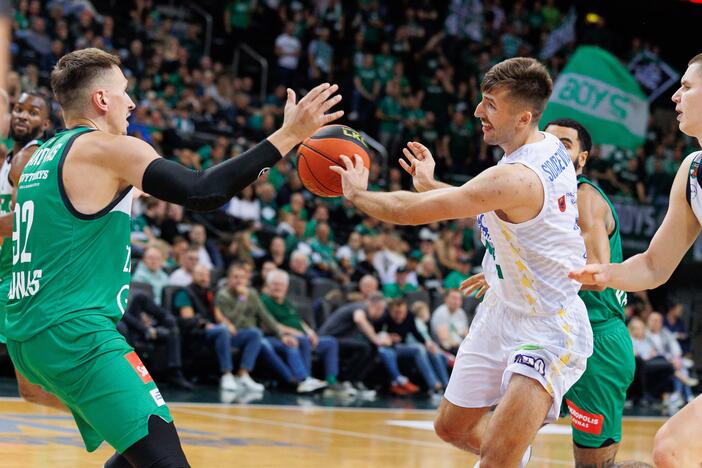 LKL: Kauno „Žalgiris“ – Pasvalio „Pieno žvaigždės“ (78:68)