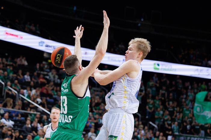 LKL: Kauno „Žalgiris“ – Pasvalio „Pieno žvaigždės“ (78:68)