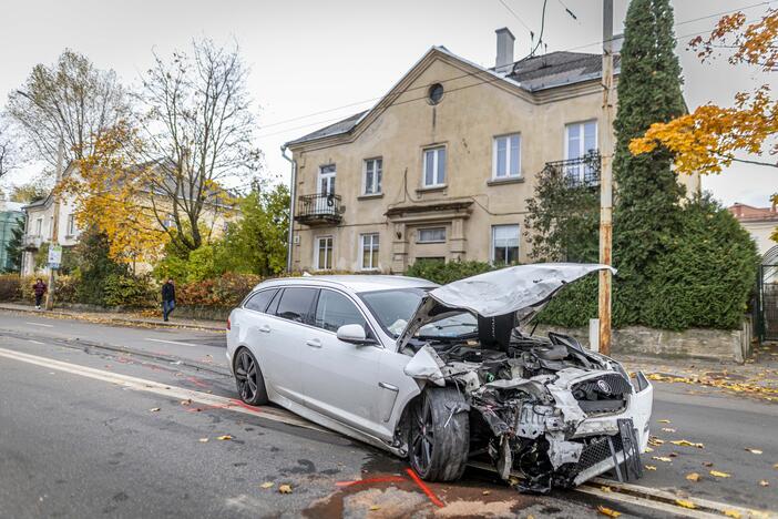 Girto vairuotojo sukelta avarija Žvėryne