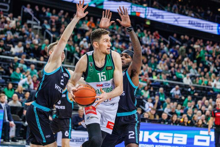 KMT rungtynės: Kauno „Žalgiris“ ir Vilniaus „Wolves“ (82:82)