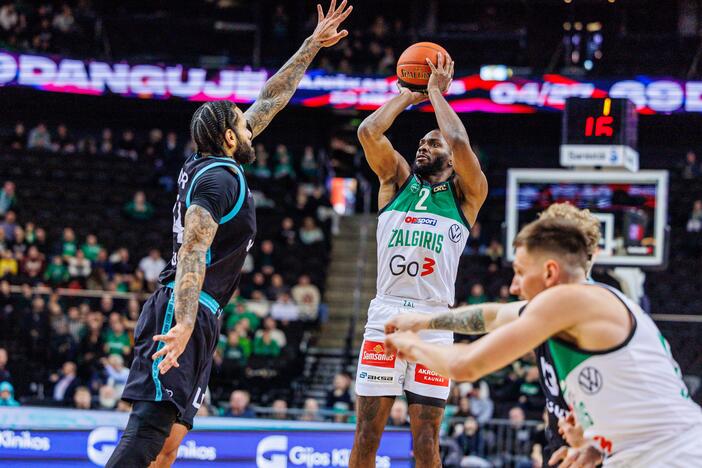 KMT rungtynės: Kauno „Žalgiris“ ir Vilniaus „Wolves“ (82:82)