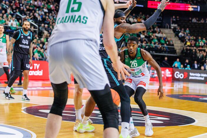 KMT rungtynės: Kauno „Žalgiris“ ir Vilniaus „Wolves“ (82:82)