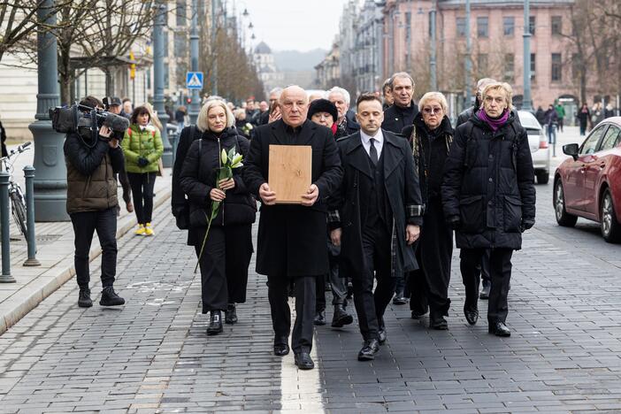 Atsisveikinimas su režisieriumi R. Tuminu