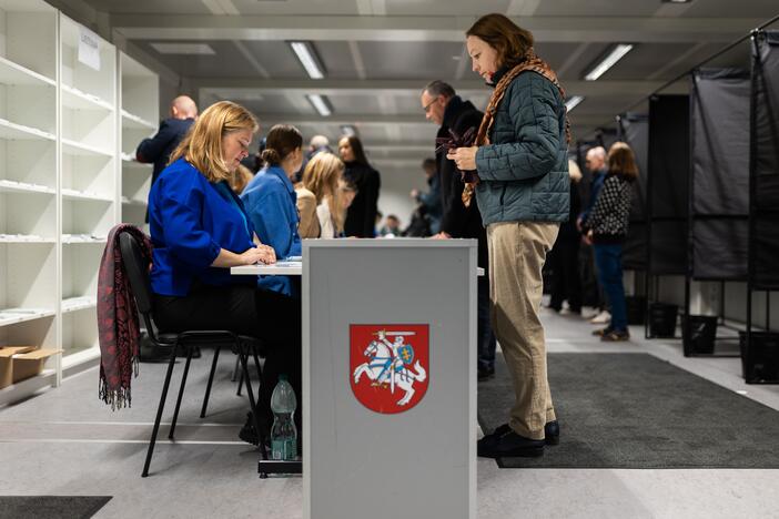 Prasidėjo balsavimas antrajame Seimo rinkimų ture