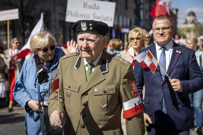 Sostinės gatvėse – Lietuvos lenkų eisena