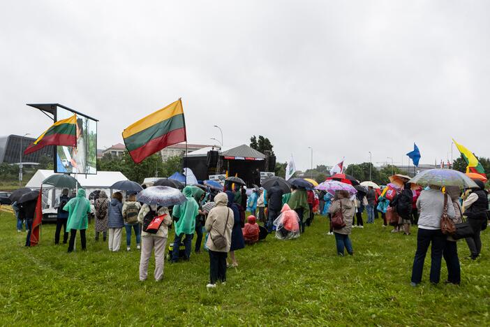 Šeimų sąjūdžio protestas prie Seimo