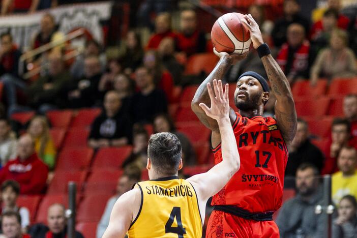 LKL čempionato rungtynės: Vilniaus „Rytas“ – Šiaulių „Šiauliai“ (107:101)