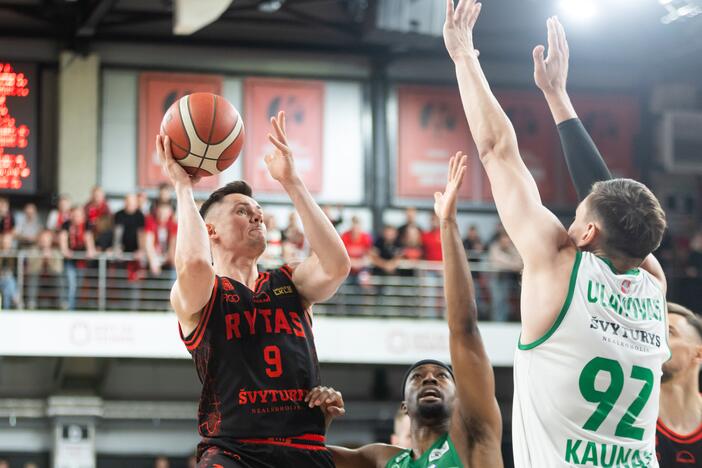 Antroji LKL finalo dvikova: Vilnius „Rytas“ – Kauno „Žalgiris“ (94:71)