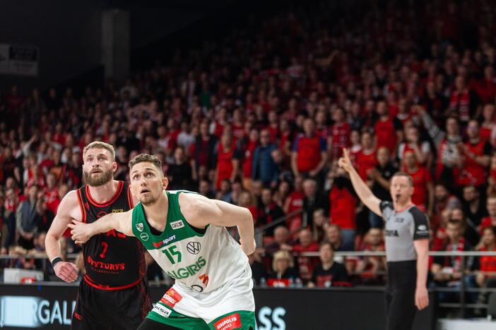 Antroji LKL finalo dvikova: Vilnius „Rytas“ – Kauno „Žalgiris“ (94:71)