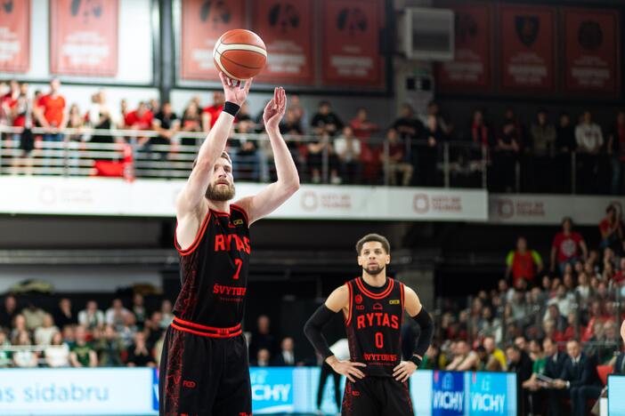 Antroji LKL finalo dvikova: Vilnius „Rytas“ – Kauno „Žalgiris“ (94:71)