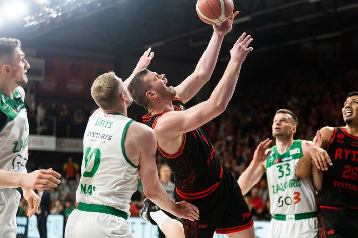 Antroji LKL finalo dvikova: Vilnius „Rytas“ – Kauno „Žalgiris“ (94:71)