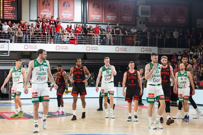 Antroji LKL finalo dvikova: Vilnius „Rytas“ – Kauno „Žalgiris“ (94:71)